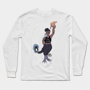 Jazzmine - Jazz with Birds :: Imaginary Creatures Long Sleeve T-Shirt